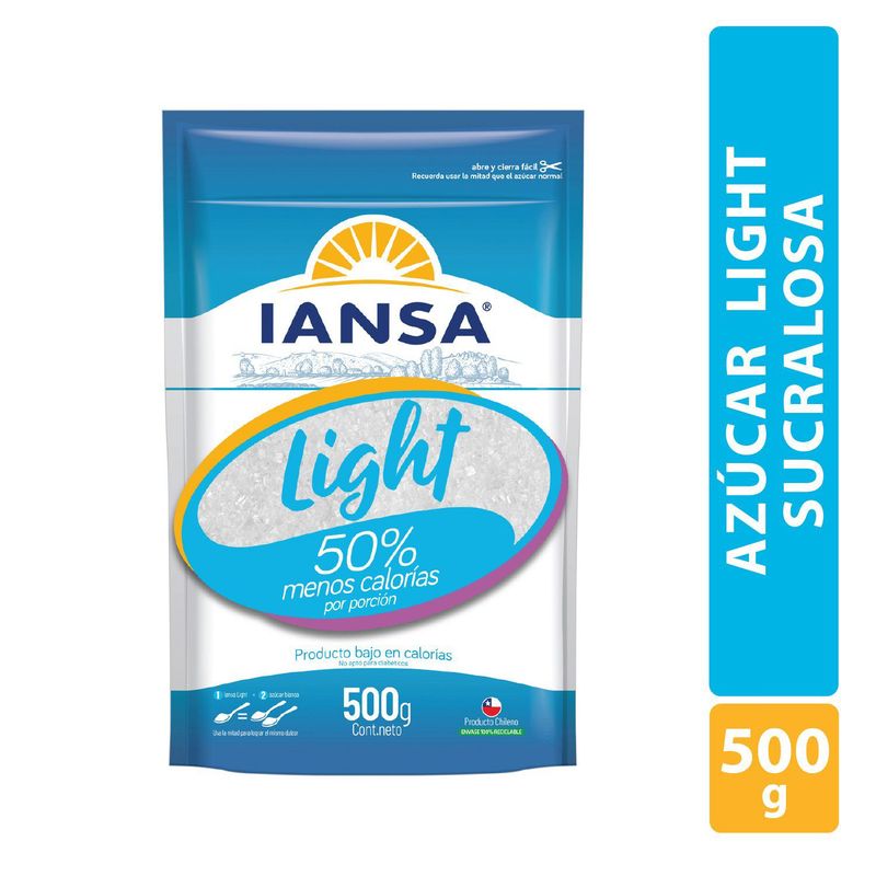 IANSA - Azúcar Light Sucralosa Iansa 500 g