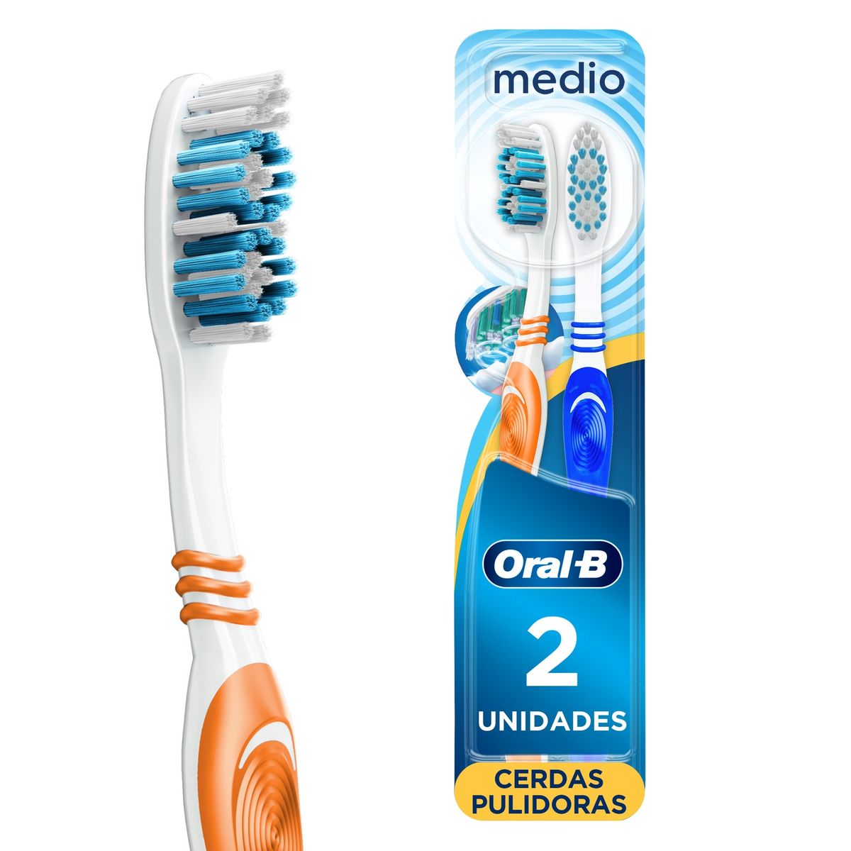 ORAL B - Pack Cepillo Dental Complete Medio Oral B Un