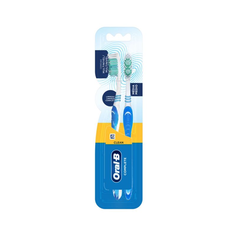 ORAL B - Pack Cepillo Dental Complete Medio Oral B Un
