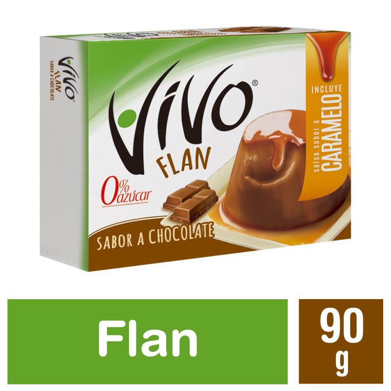 VIVO - Flan Chocolate