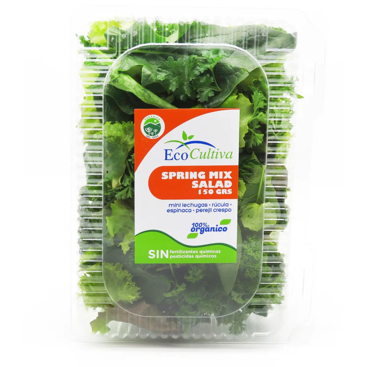 ECOCULTIVA - Essalada Spring- Mix Salad Orgánica 150 g