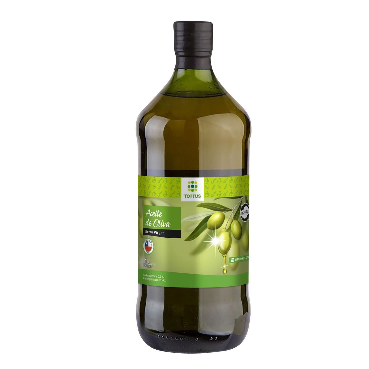 TOTTUS - Aceite de Oliva Extra Virgen Tottus 1 L