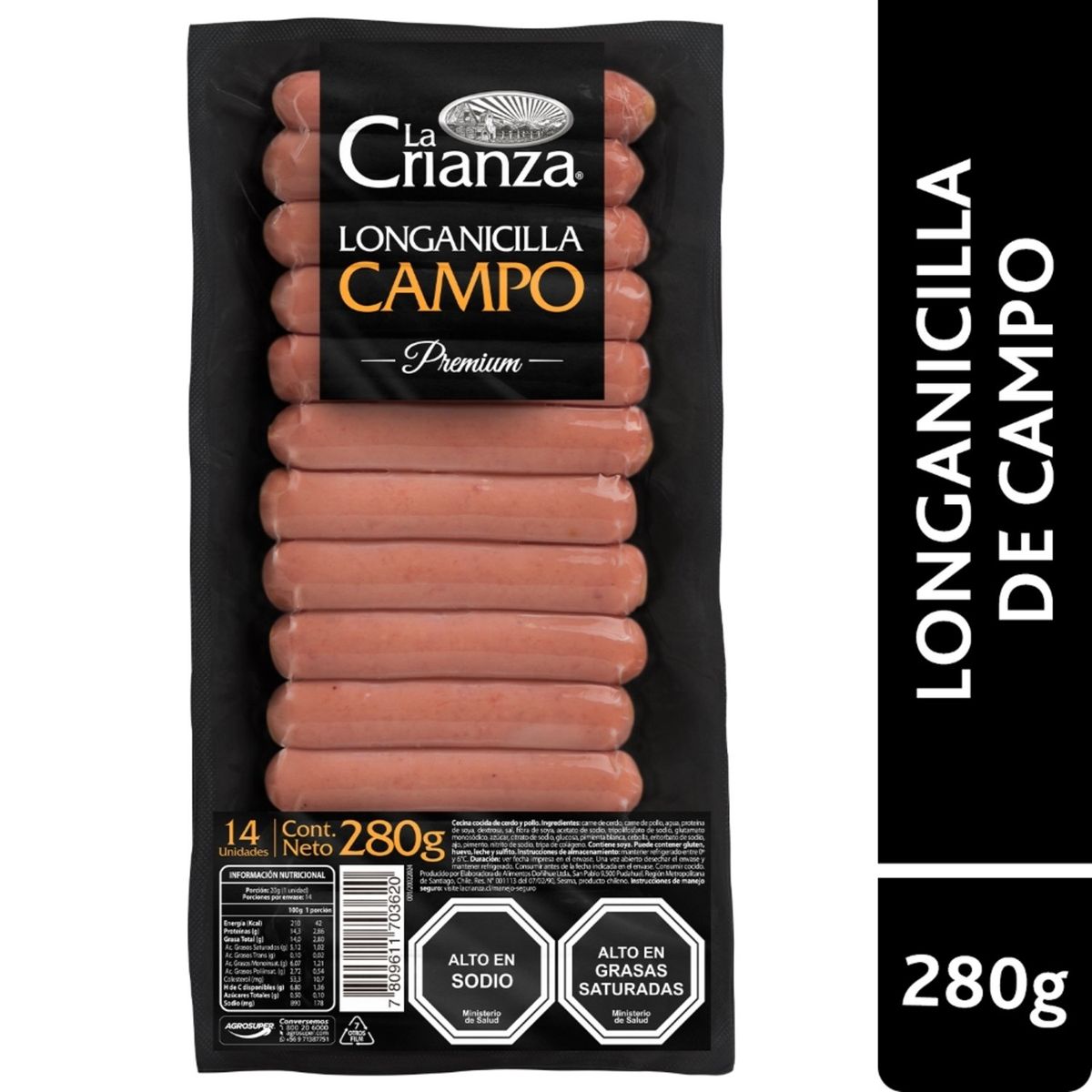 LA CRIANZA - Longanicilla de Campo La Crianza 280 g