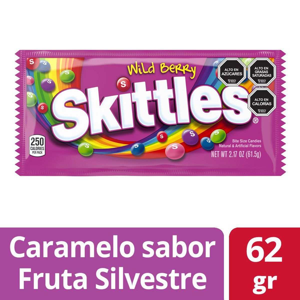 SKITTLES - Caramelo Skittles Wild Berry