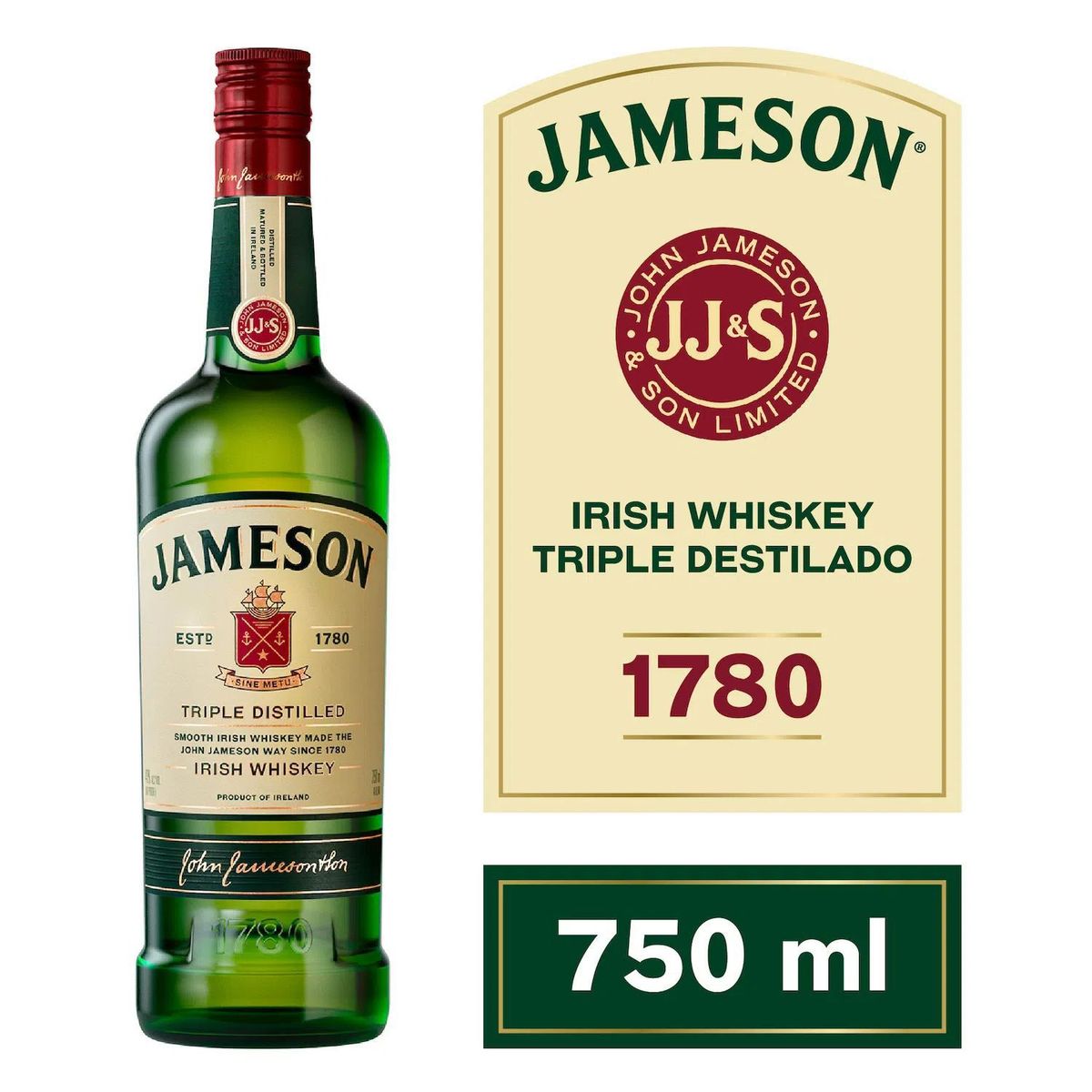 JAMESON - Whisky Jameson 40º 750 cc