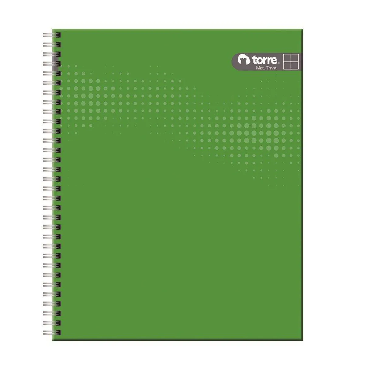 TORRE - Cuaderno Universitario Liso Clásico Mat 100 Hojas