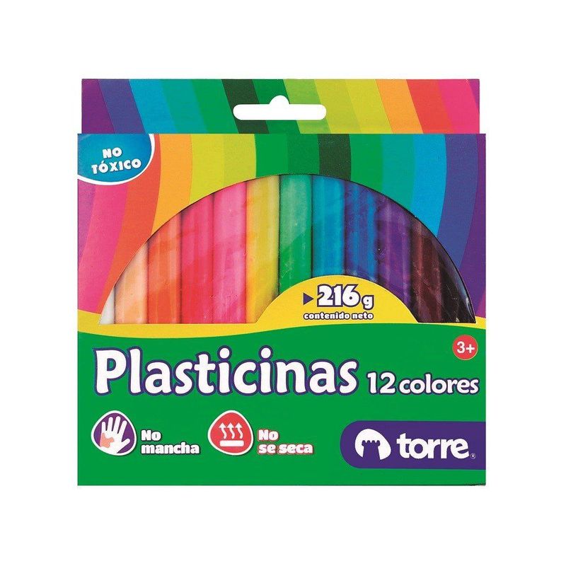 TORRE - Plasticina 12 Colores