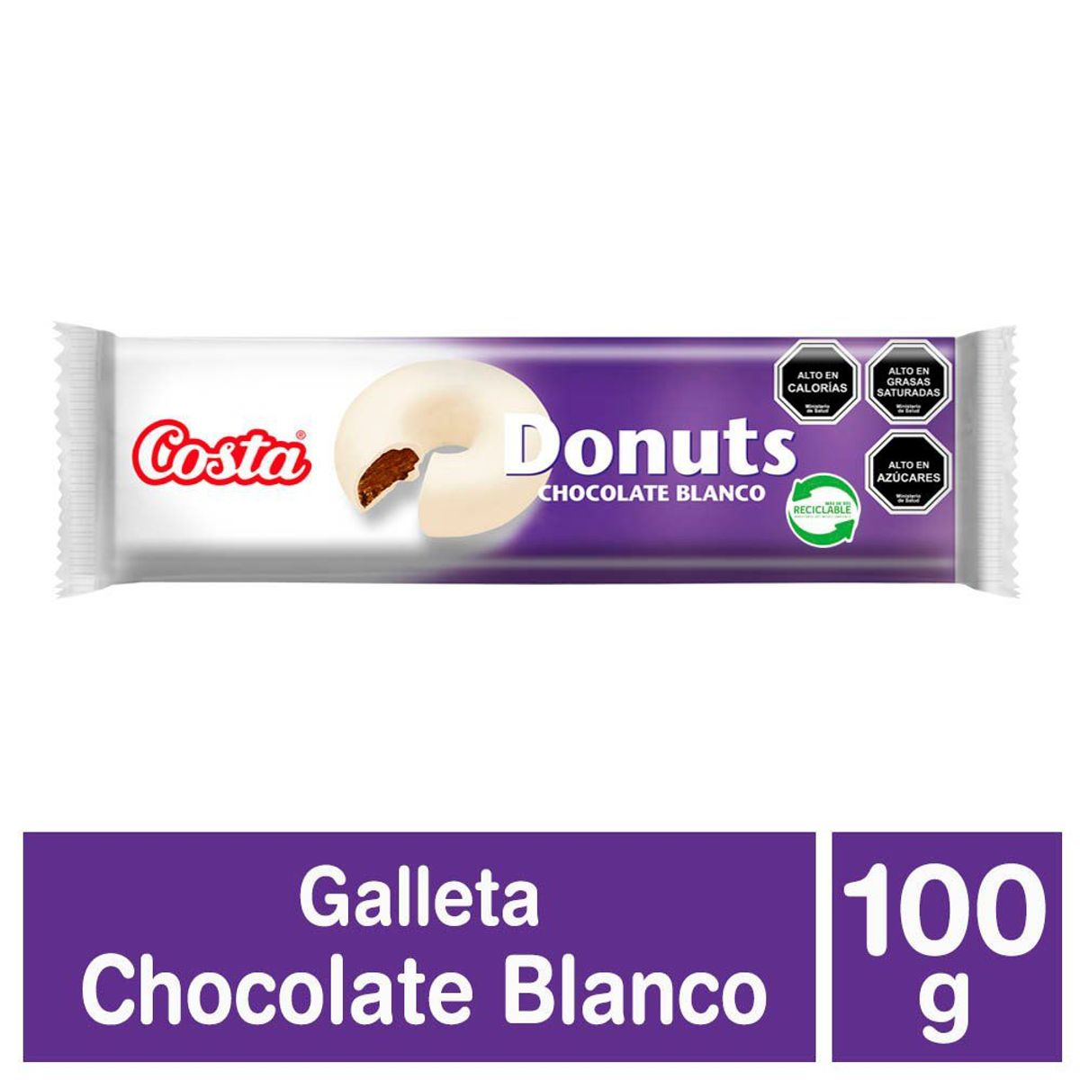 COSTA - Galleta Donuts Blanco