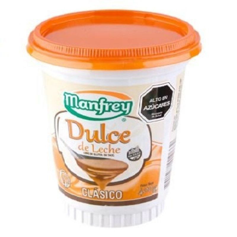 MANFREY - DULCE DE LECHE POTE 400 GR.