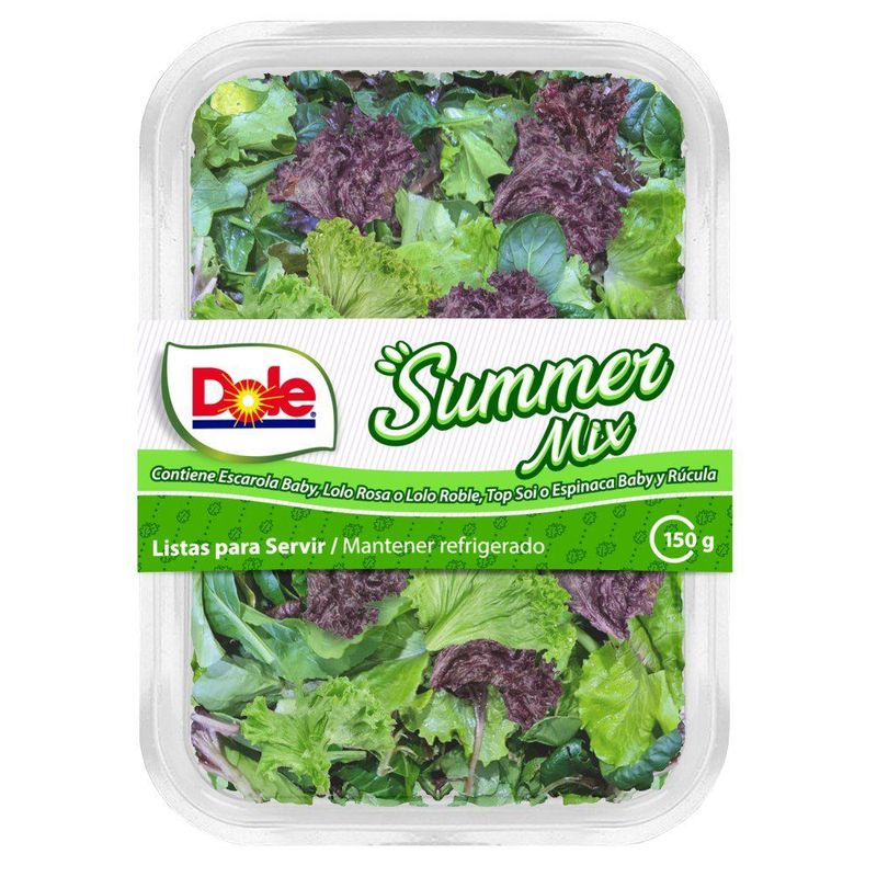 DOLE - Ensalada Summer Mix Envasada 150 g