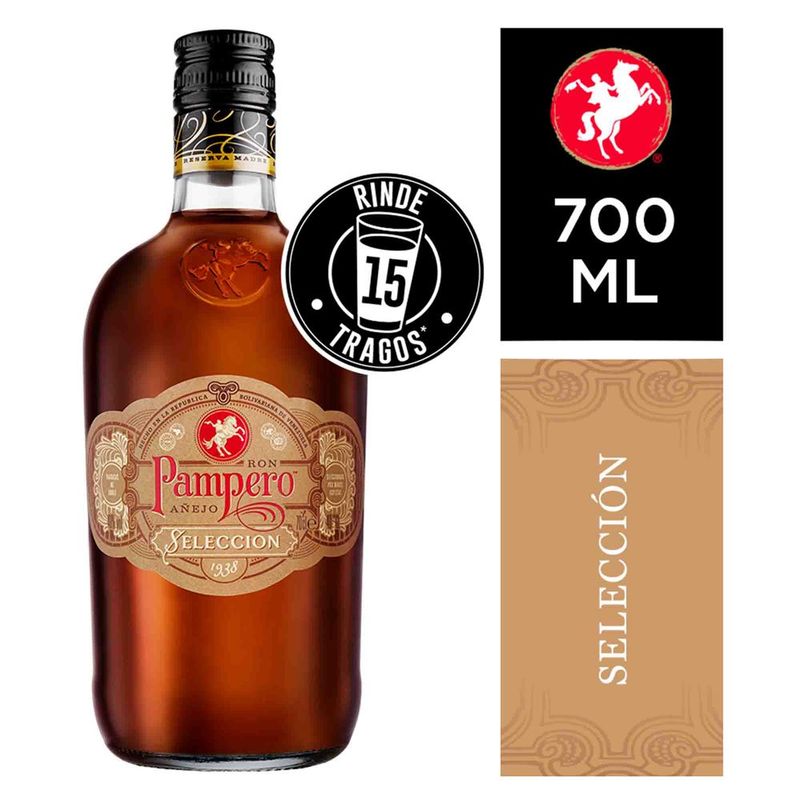 PAMPERO - RON PAMPERO 40G GL SELECCION 700 ML