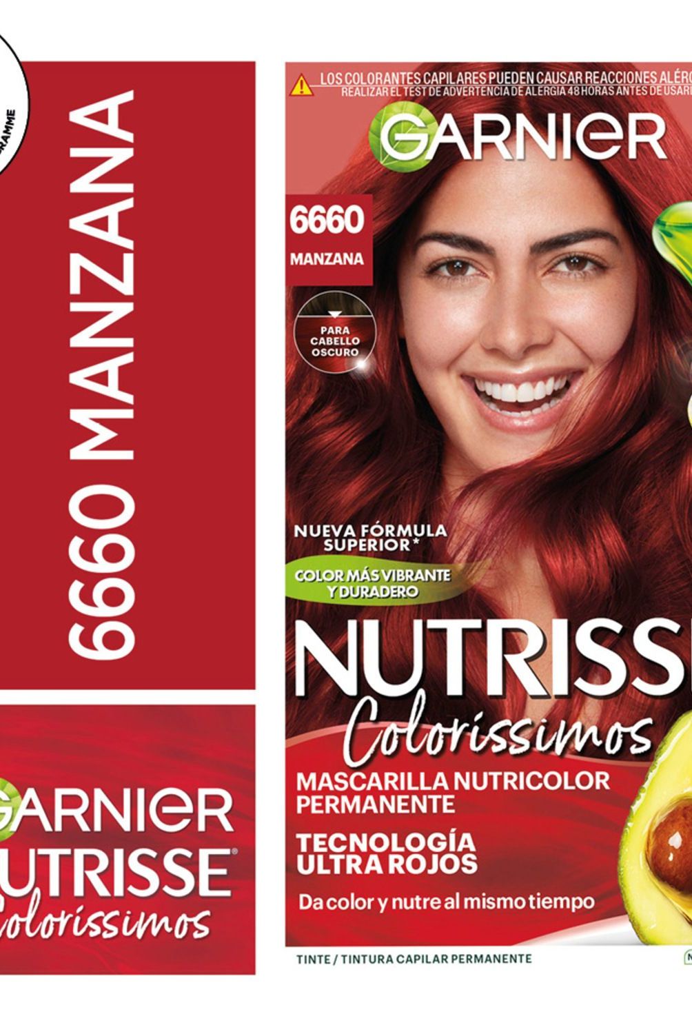 NUTRISSE - Tintura Hi Red 6660 Manzana