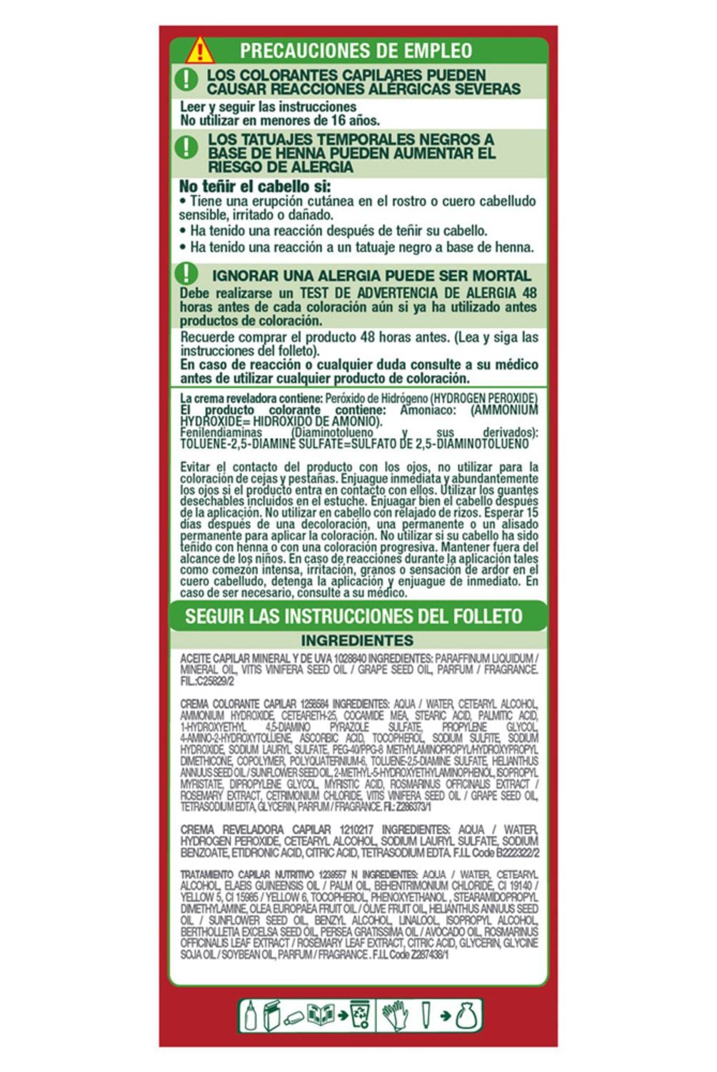 NUTRISSE - Tintura Hi Red 6660 Manzana