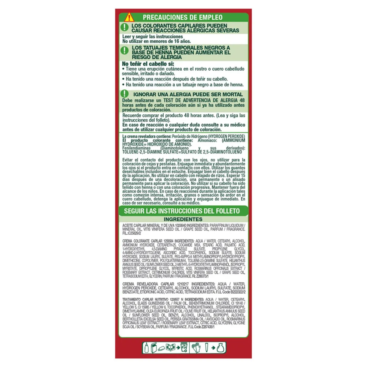 NUTRISSE - Tintura Hi Red 6660 Manzana