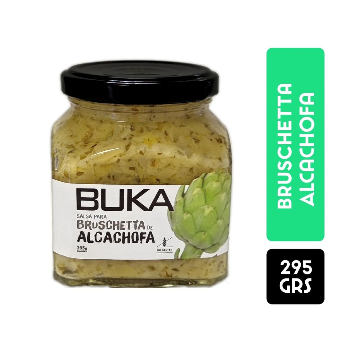 BUKA - Salsa Bruschetta Alcachofa Buka 295 g