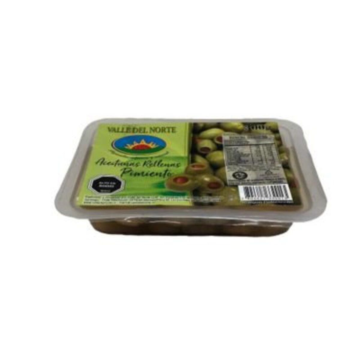 VALLE DEL NORTE - Aceituna Rellena Pimentón Pote