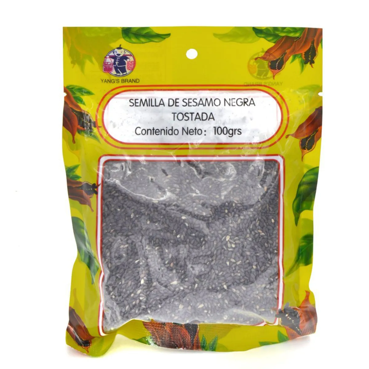 YANGBRAND - SEMILLA SESAMO NEGRO P/SUSHI 100 GRS.