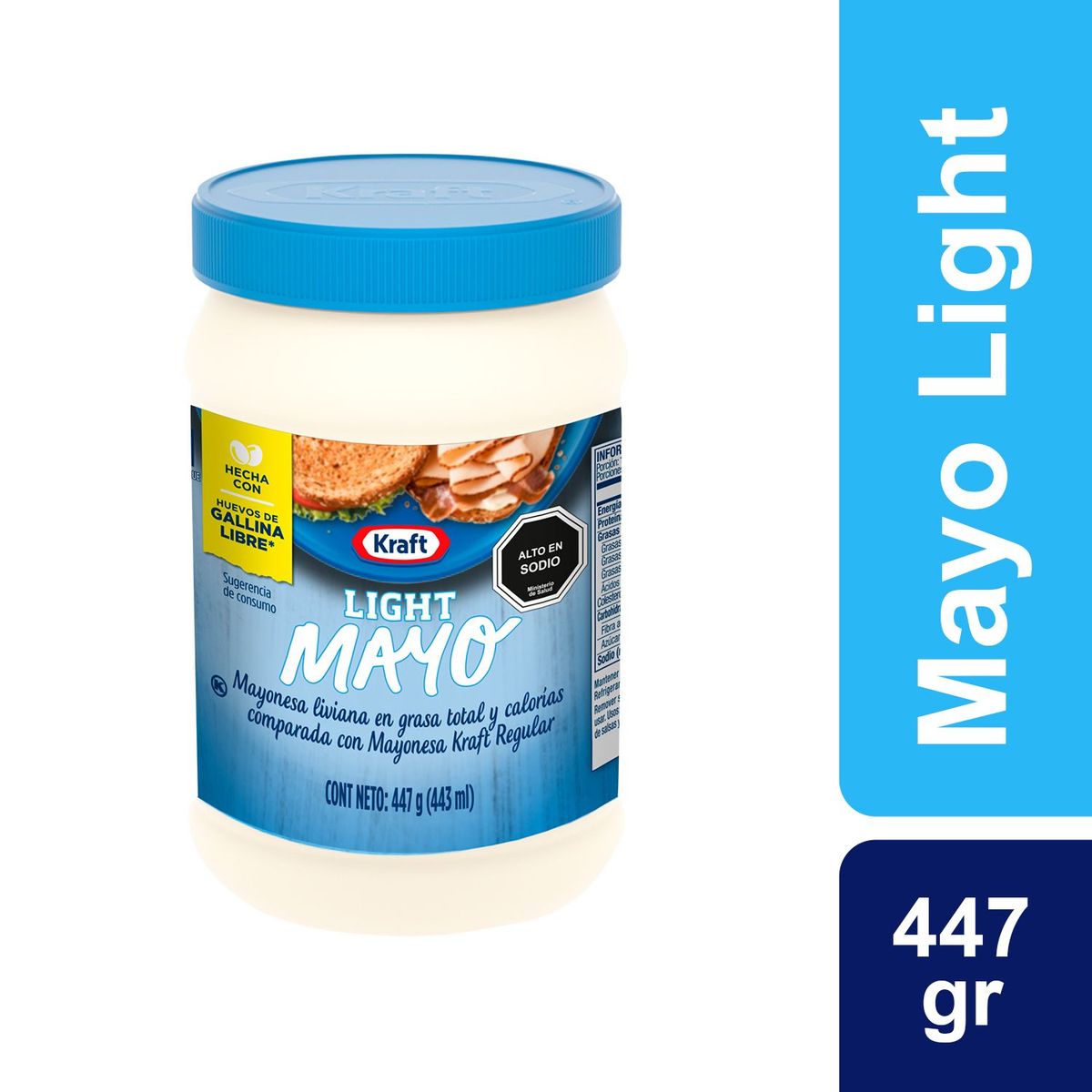 KRAFT - Mayonesa Light Frasco