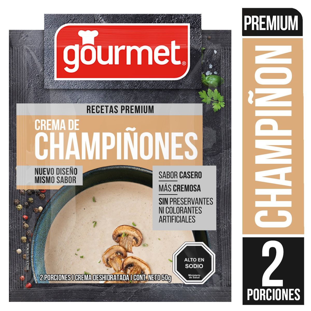 GOURMET - Crema Champiñones Premium