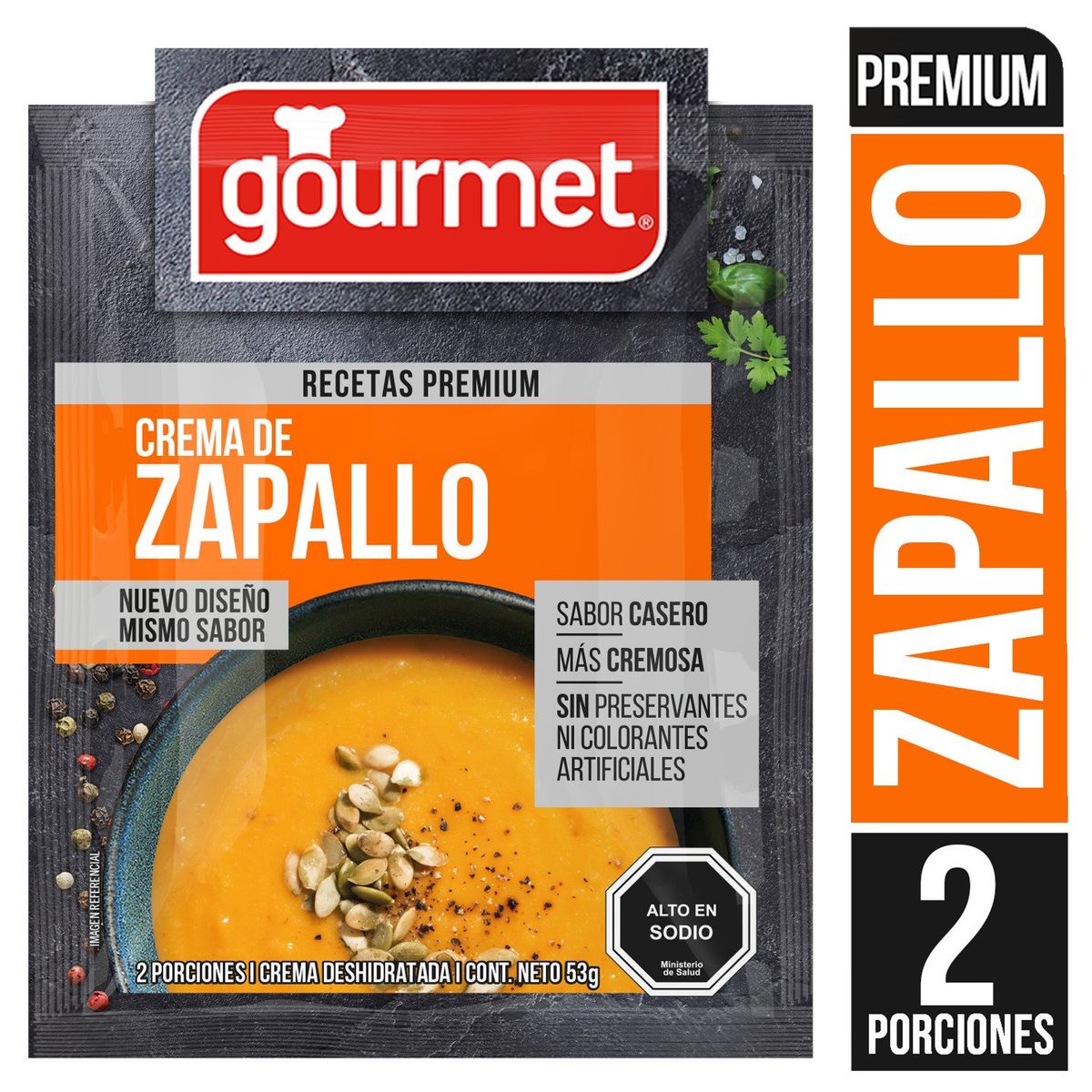GOURMET - Crema Zapallo Premium