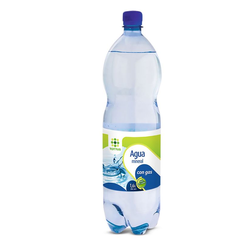 TOTTUS - AGUA MINERAL C/G 1600 CC TOTTUS