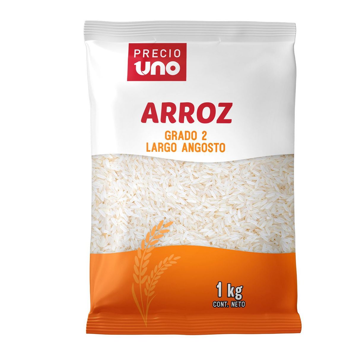 PRECIO UNO - Arroz Precio Uno G2 Grano Largo Fino 1 Kg