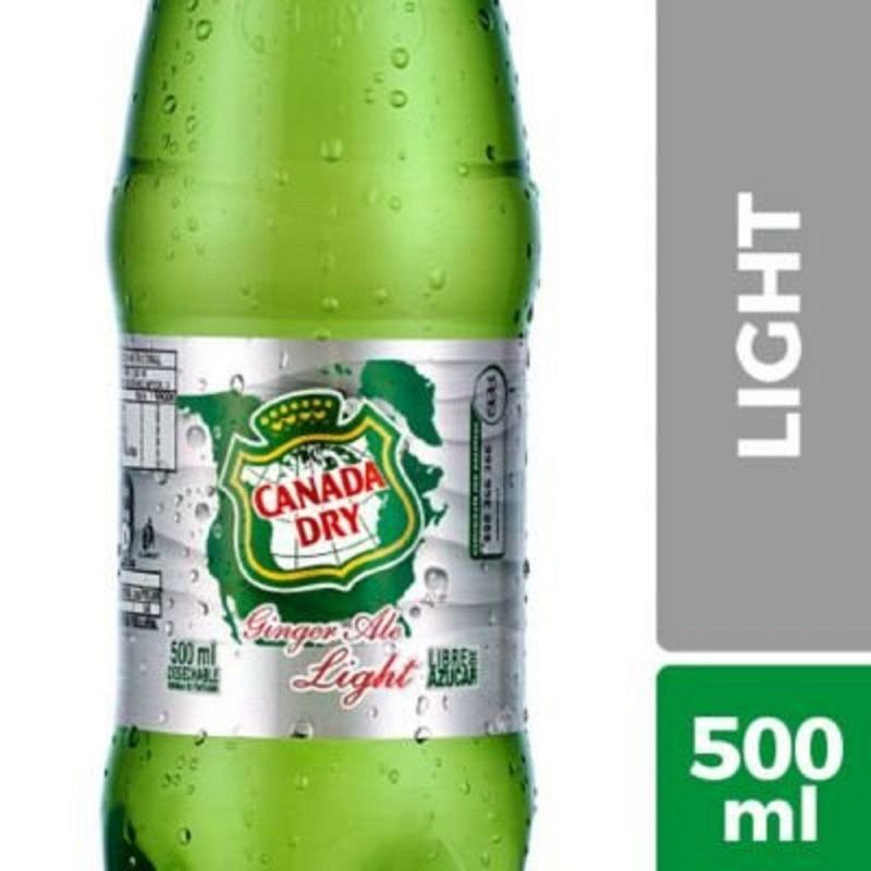 GINGER ALE - BEBIDA GINGER ALE LIGHT PET 500 CC