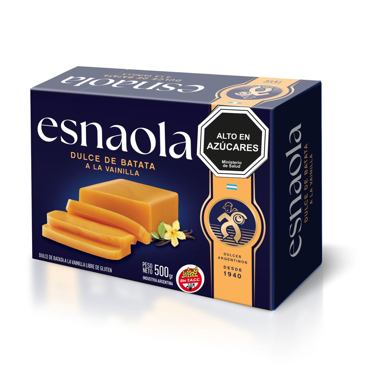 ESNAOLA - Dulce de Batata a la Vainilla Esnaola 500 g