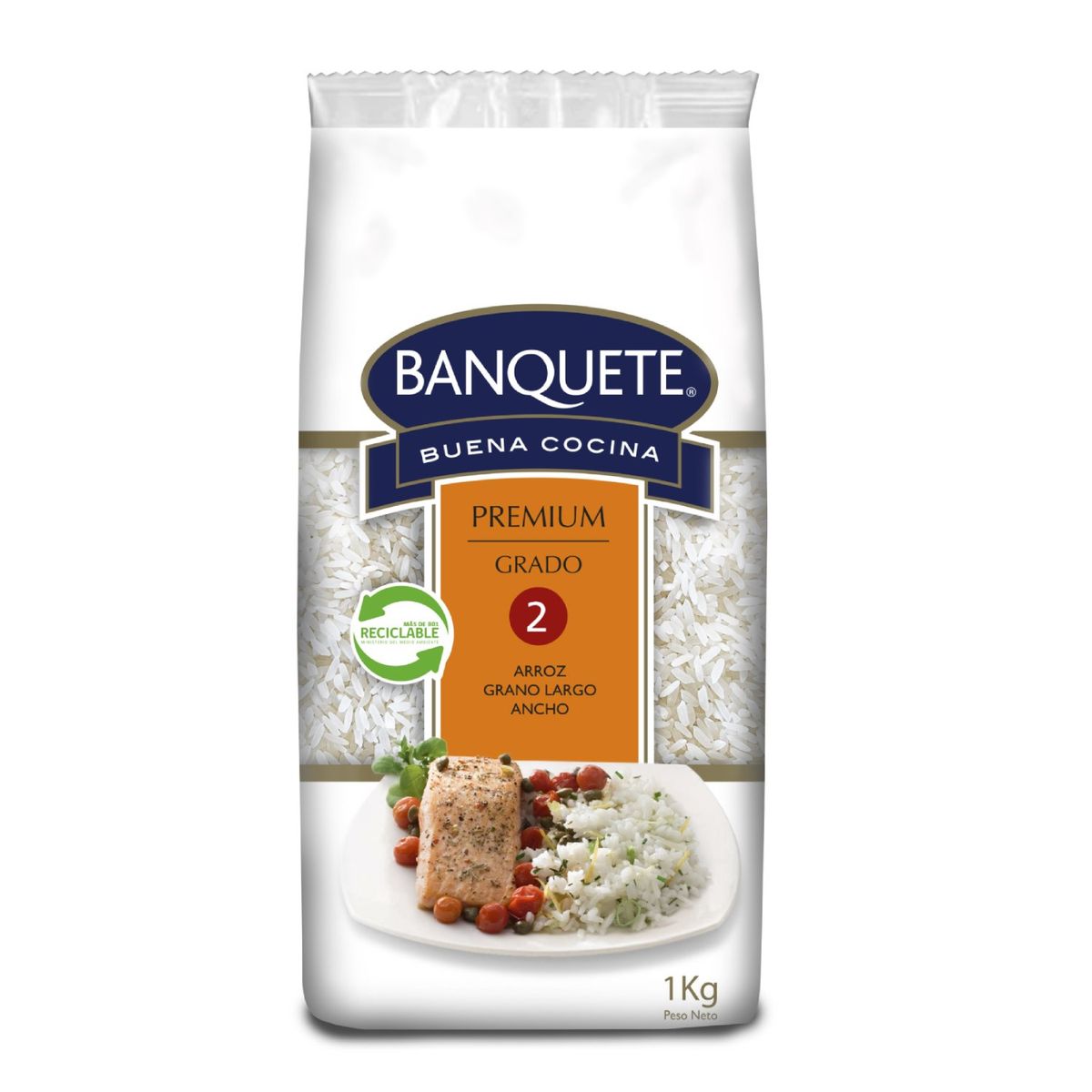 BANQUETE - Arroz Premium G2 Banquete 1 Kg