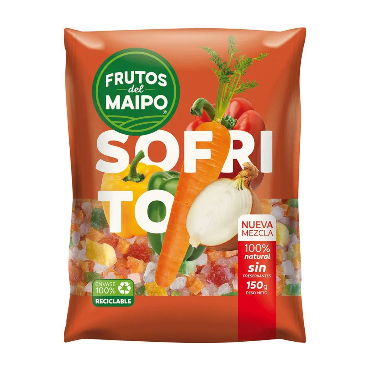 FRUTOS DEL MAIPO - Sofrito Congelado Frutos del Maipo 150 g