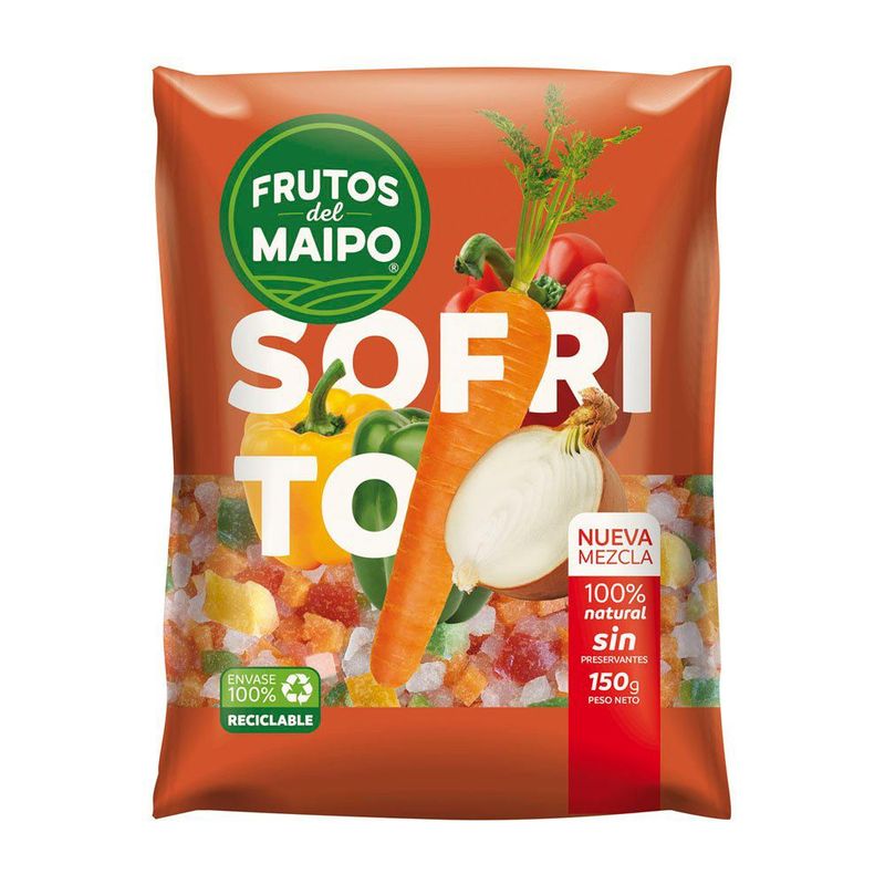 FRUTOS DEL MAIPO - Sofrito Congelado Frutos del Maipo 150 g