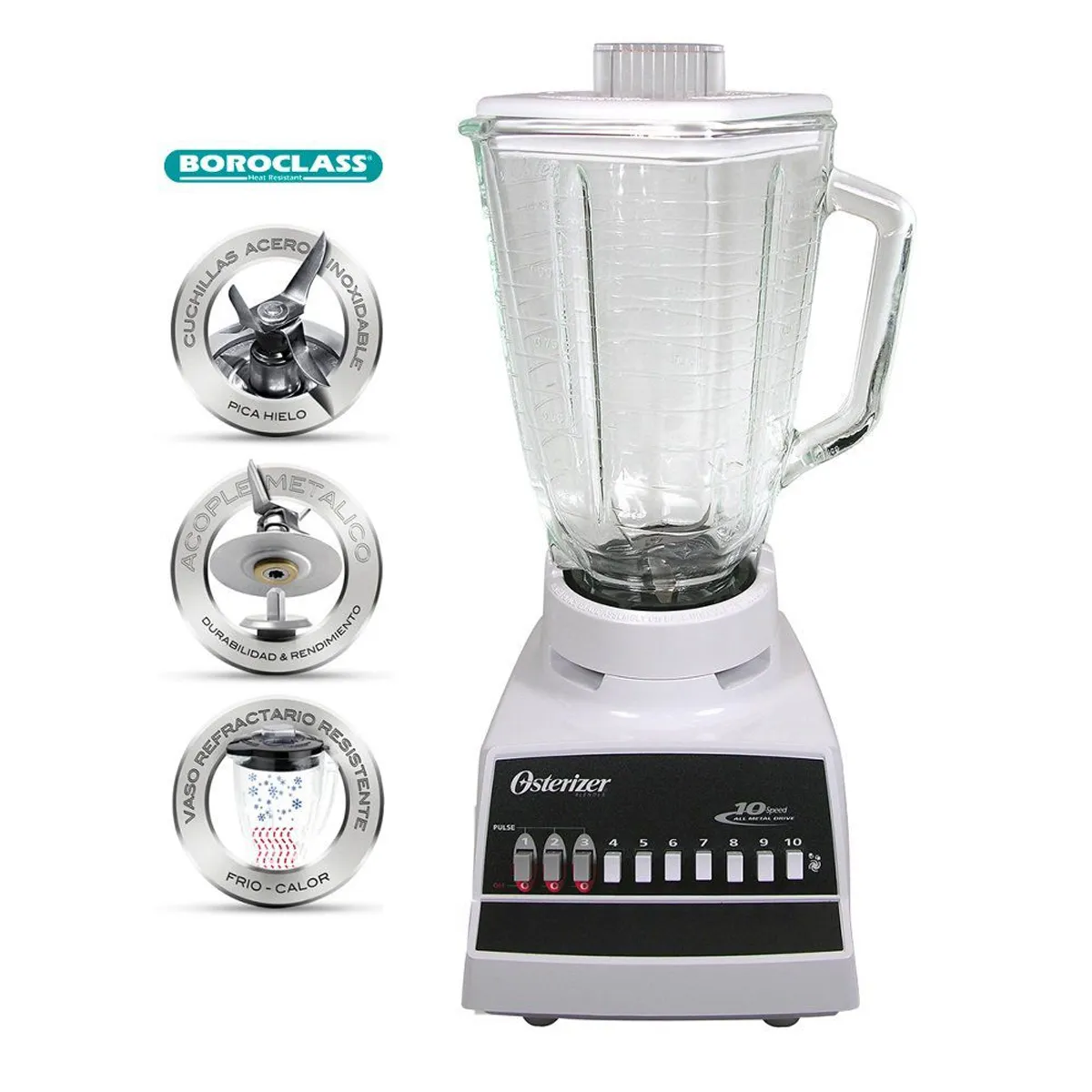 OSTER - Licuadora 4172 Vidrio 300 Watts
