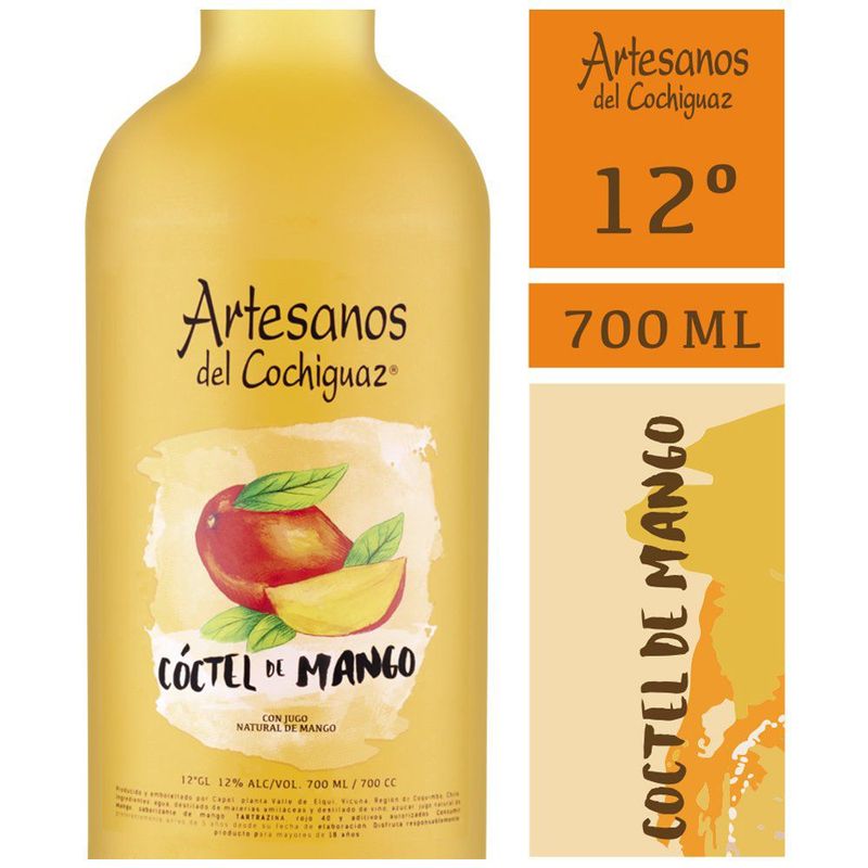 ARTESANOS DEL COCHIGUAZ - Cóctel Mango Sour 12°