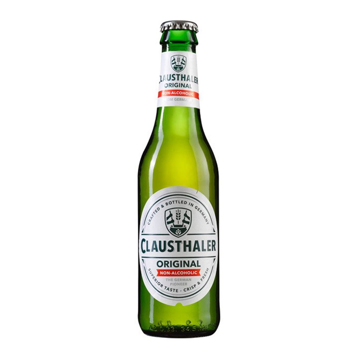 CLAUSTHALER - CERVEZA S/ALCOHOL 330 ML CLAUSTHALER