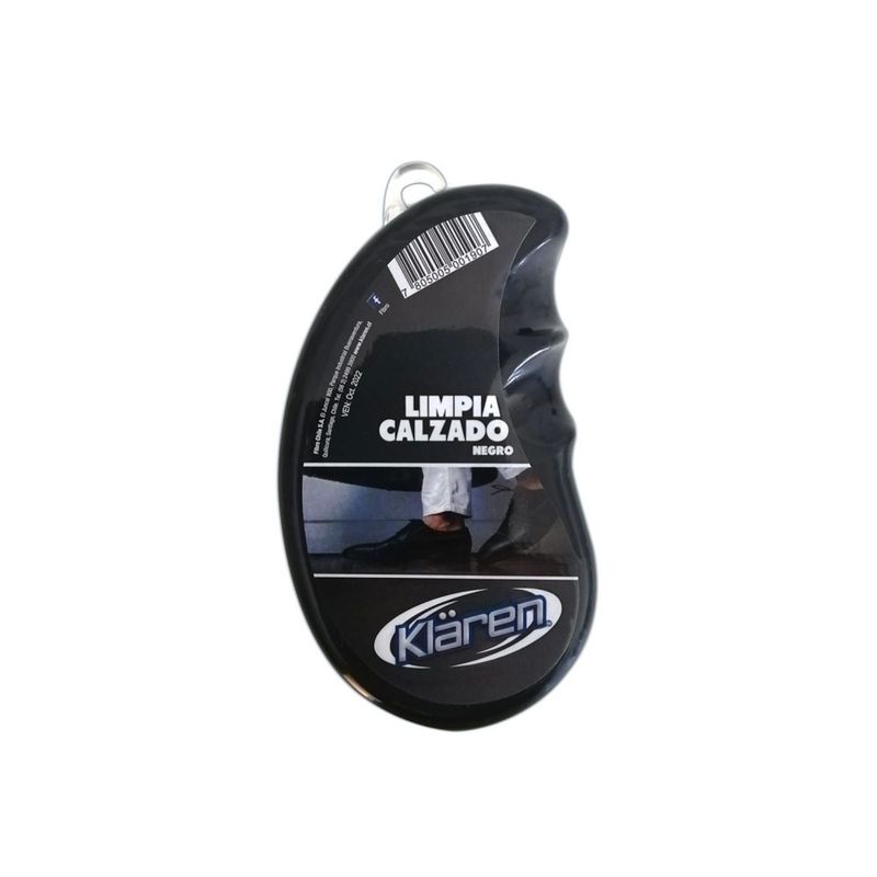 KLAREN - Esponja Limpia Calzado Klaren Color Negro 1 Un