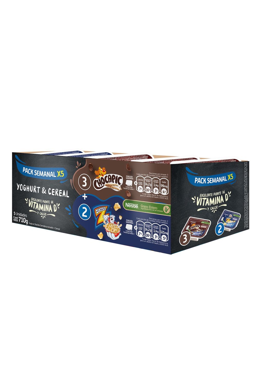 Yoghurt con Cereal Mix Pack Semanal | Tottus Chile