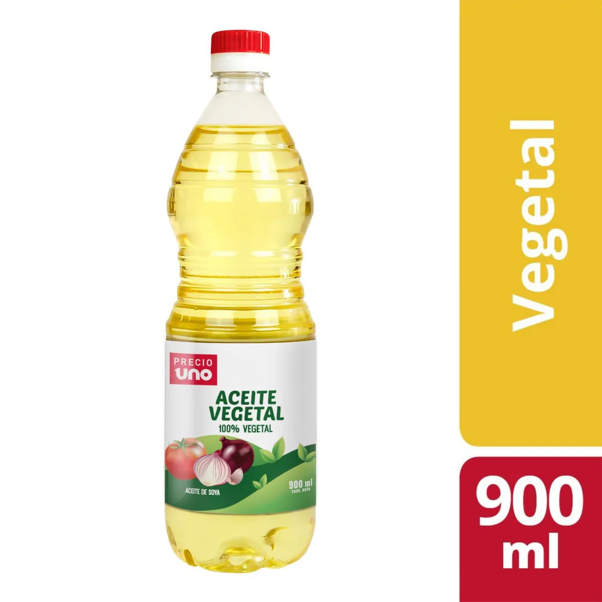 PRECIO UNO - Aceite Vegetal Precio Uno 900 ml