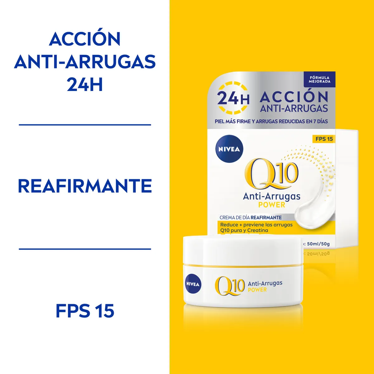 NIVEA - CREMA ANTIARRUGAS Q10 PLUS DIA 50ML NIVEA