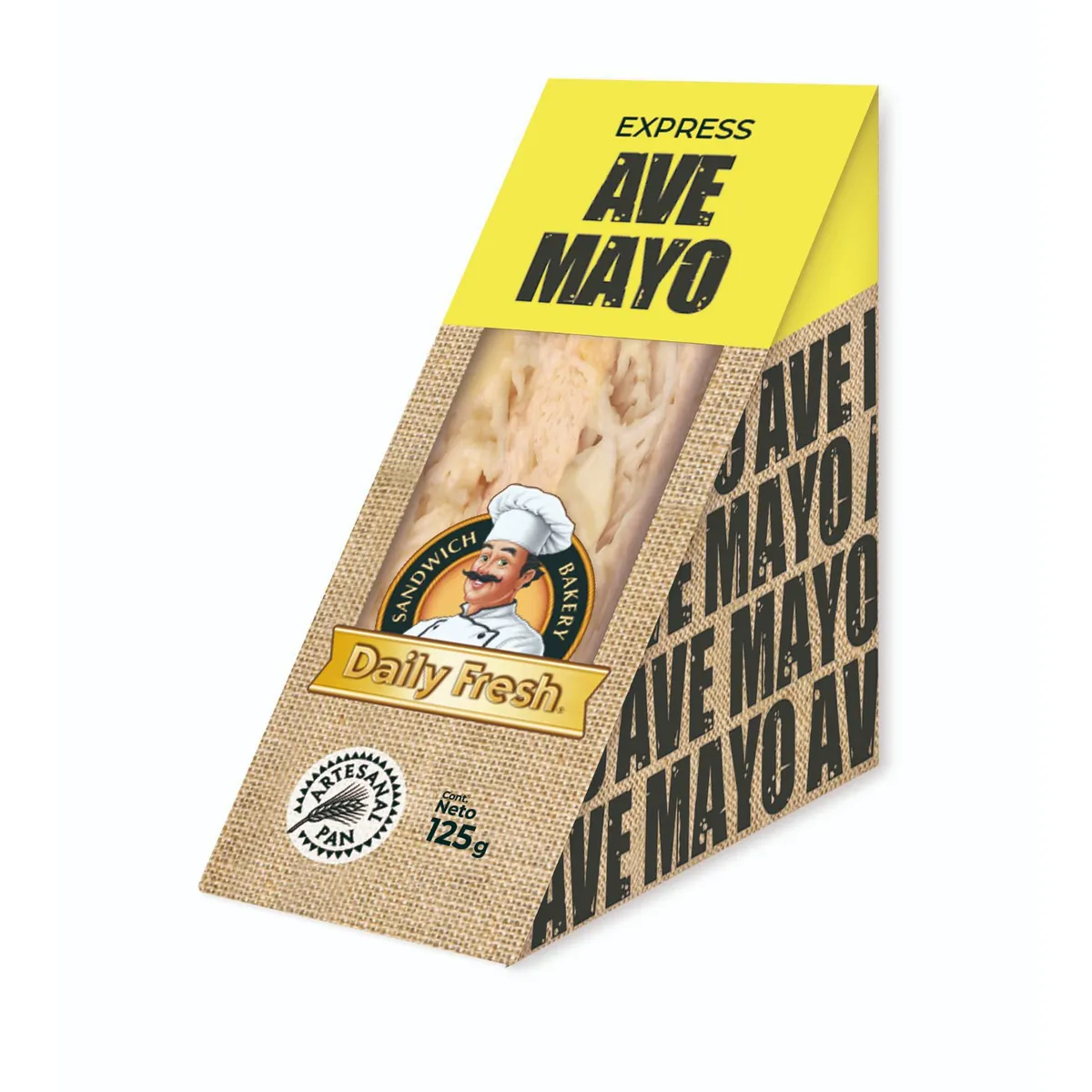  - Sándwich Ave Mayo Express Daily Fresh 125 g