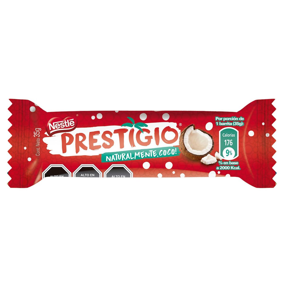 PRESTIGIO - Chocolate Prestigio Relleno Coco 35 g