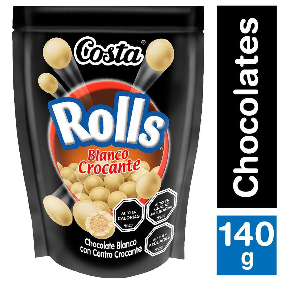 COSTA - Chocolate Rolls Blanco