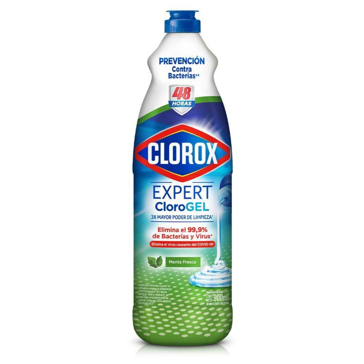 CLOROX - Cloro en Gel Clorox Menta Fresca (Botella) 900 ml