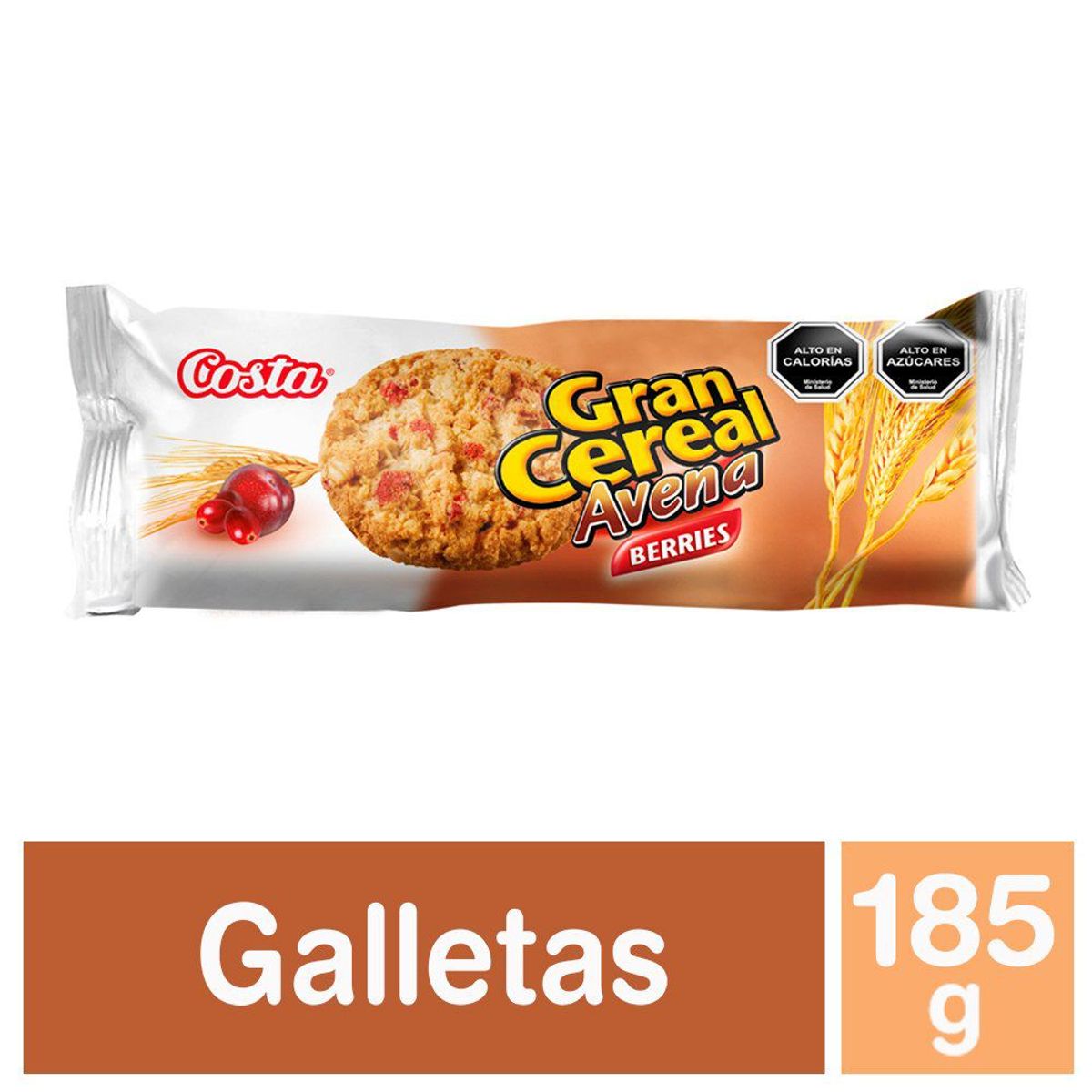 COSTA - GALLETON GRAN CEREAL BERRIES 185 GRS