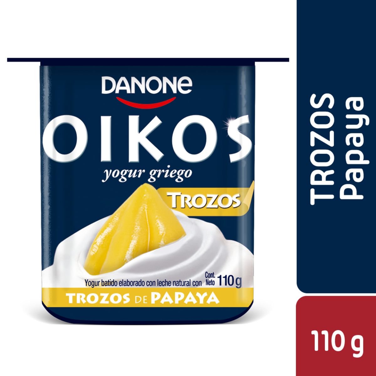 OIKOS - Yoghurt Trozos Papaya
