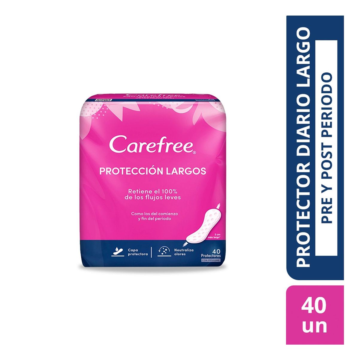 CAREFREE - PROTECTOR CAREFREE LONGS 40UN.
