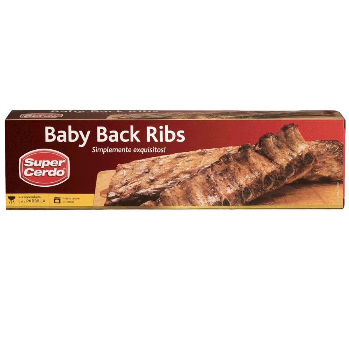 SUPER CERDO - Costillitas de Cerdo Baby Backs Ribs Super Cerdo 1 Kg