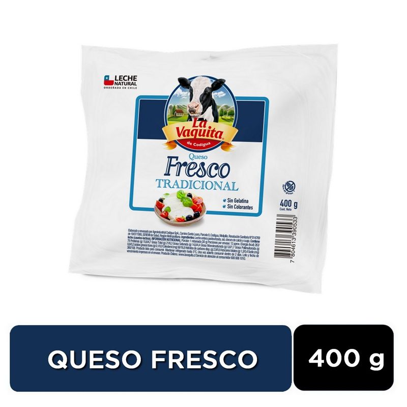 LA VAQUITA - Queso Fresco La Vaquita 400 g