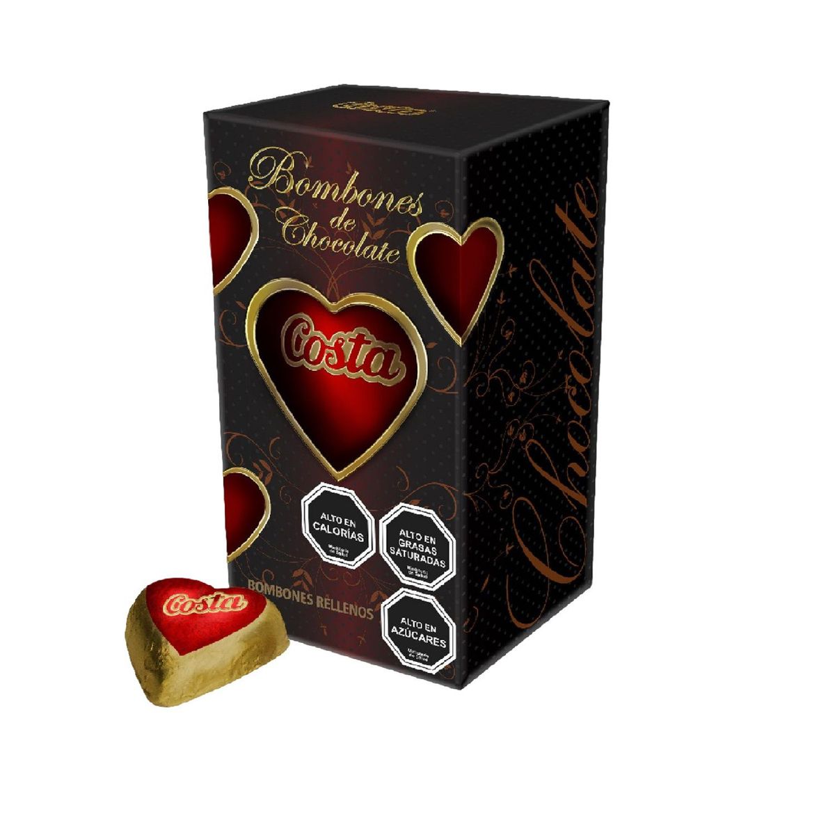 COSTA - Chocolate Estuche Corazón Bombón