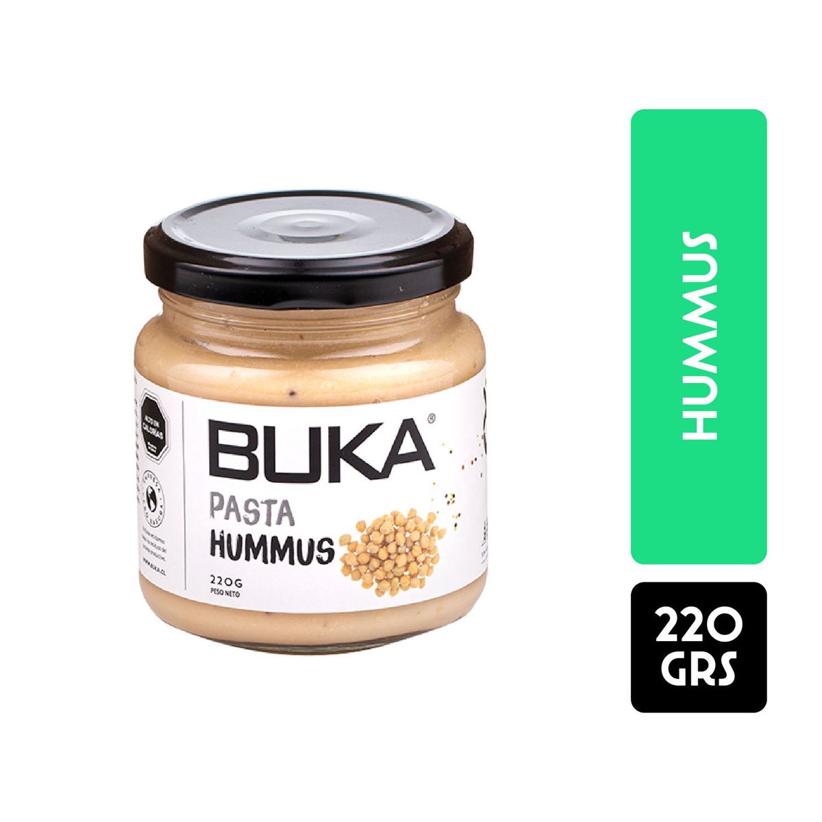 BUKA - Pasta Hummus de Garbanzo