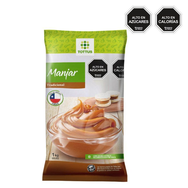 TOTTUS - Manjar Tradicional Bolsa